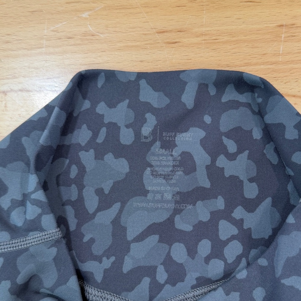 BuffBunny Harley Bike Shorts In Gray Animal Print Size Small - Picture 6 of 6